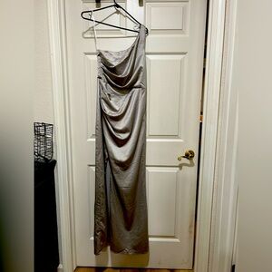 Lulu’s satin gown. New without tags.